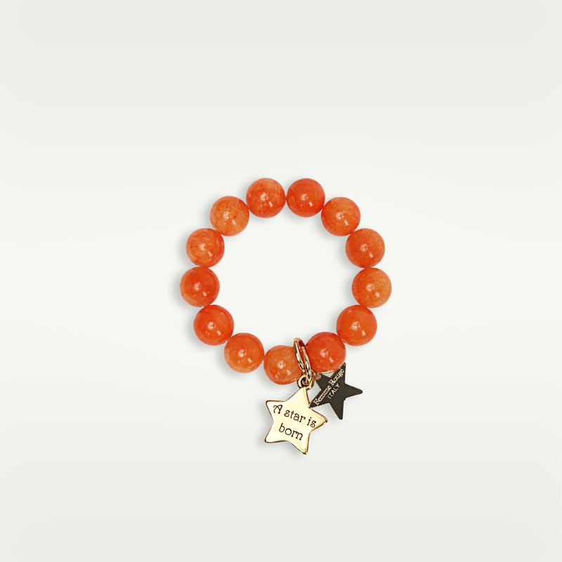 ALMALA BRACCIALE MULTICOLOR | ARANCIONE Pezzi Unici