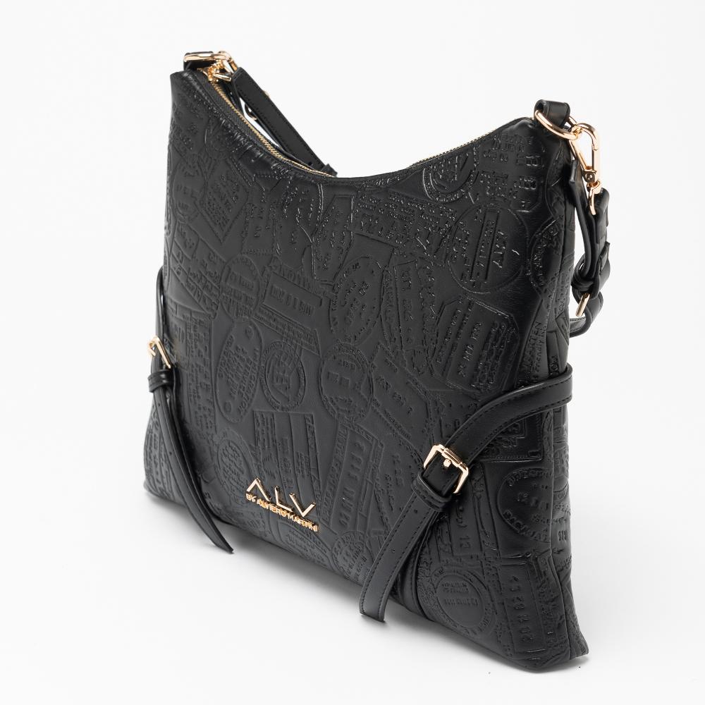 Alv by alviero martini Hobo Medium bag debossed passport ALV by Alviero Martini – ALVB9202 Affare Del Giorno