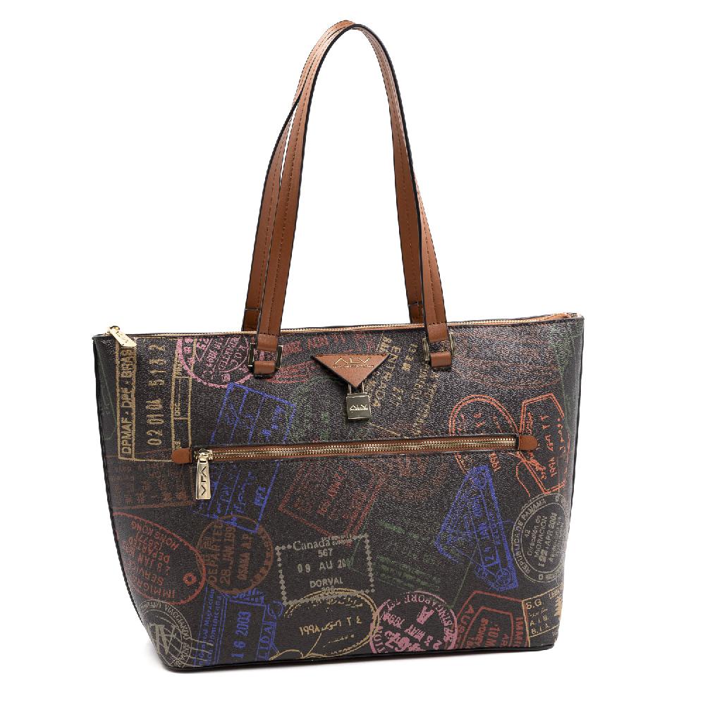 Alv by alviero martini Borsa Shopping da donna Big Logo ALV by Alviero Martini – AL904B3207 Vendita Calda