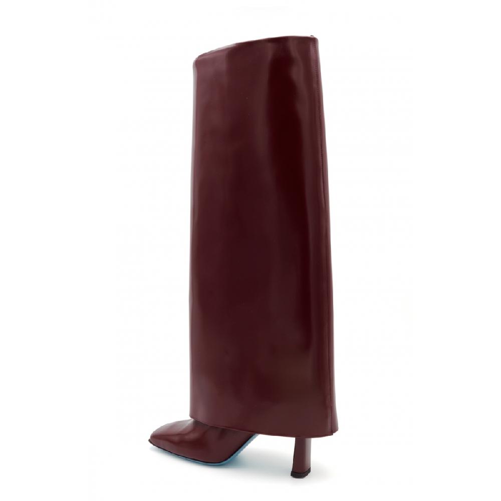 Amalfi by rangoni Stivale Limpida burgundy Pezzi Unici