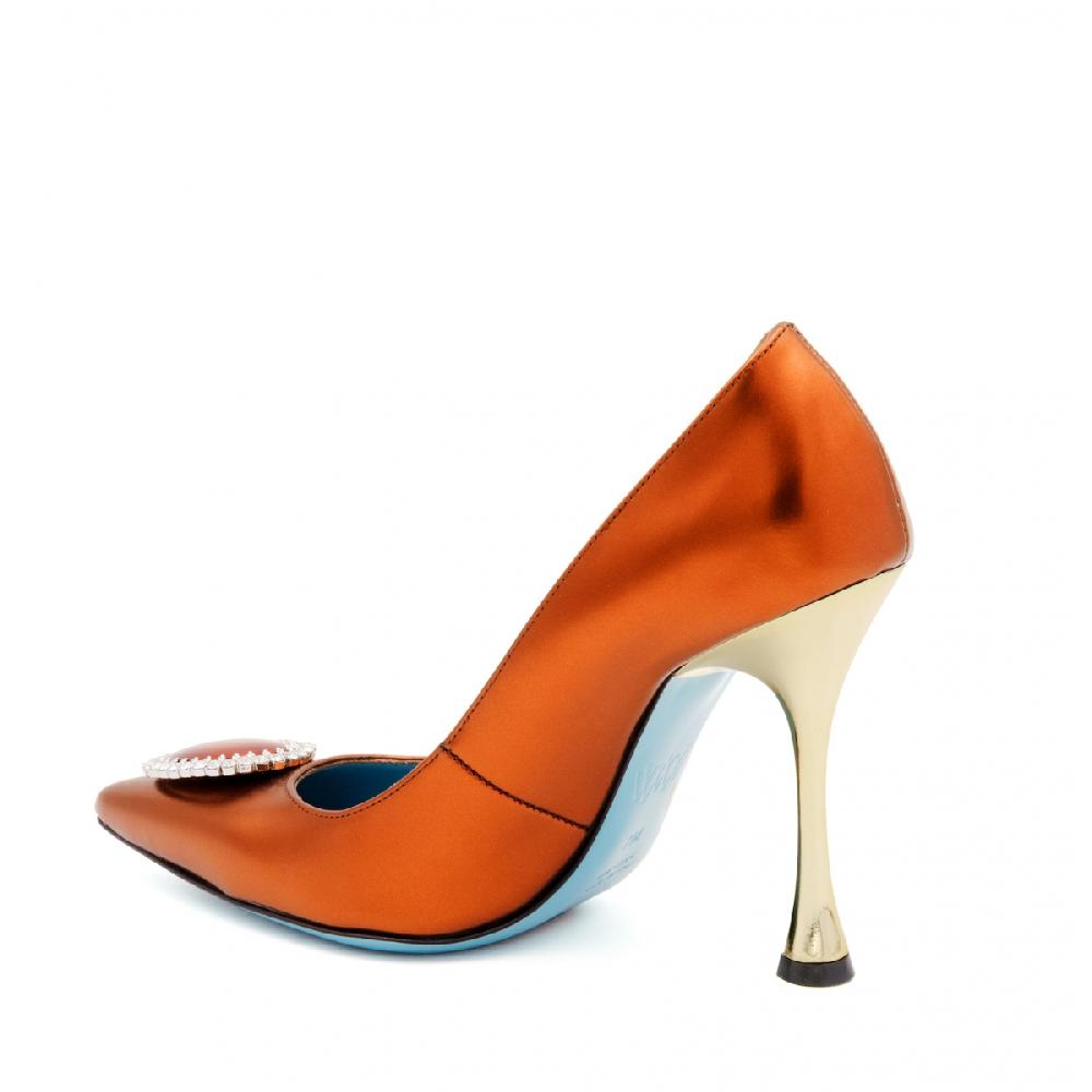 Amalfi by rangoni Décolleté Splendida mattone Negozi Online
