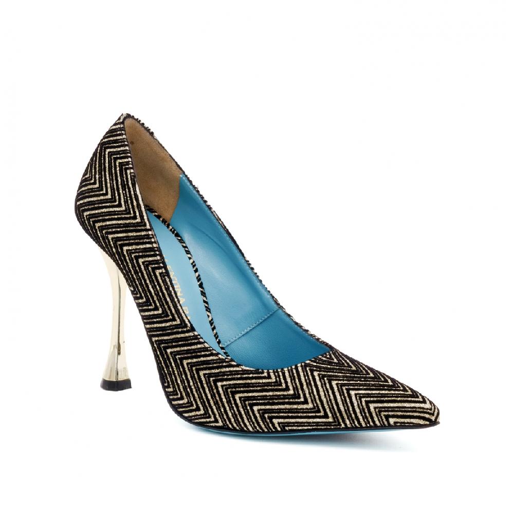 Amalfi by rangoni Décolleté Simply in velluto oro Shopping Online