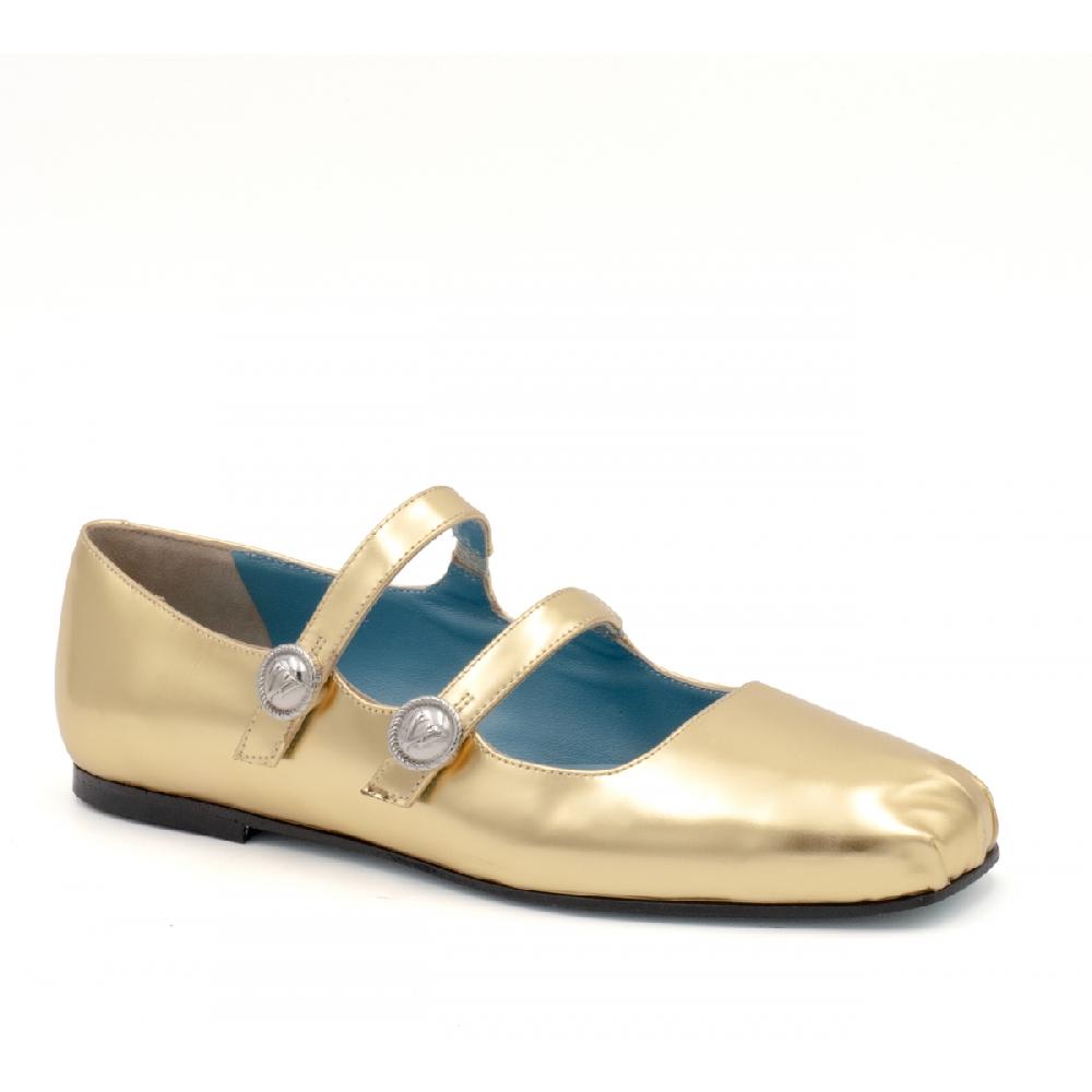 Amalfi by rangoni Ballerina Bambolina oro Novità