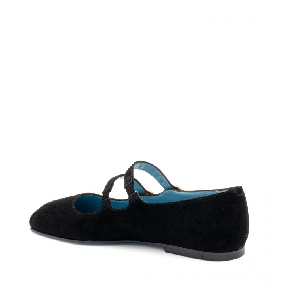 Amalfi by rangoni Ballerina Bambolina nera Offerta