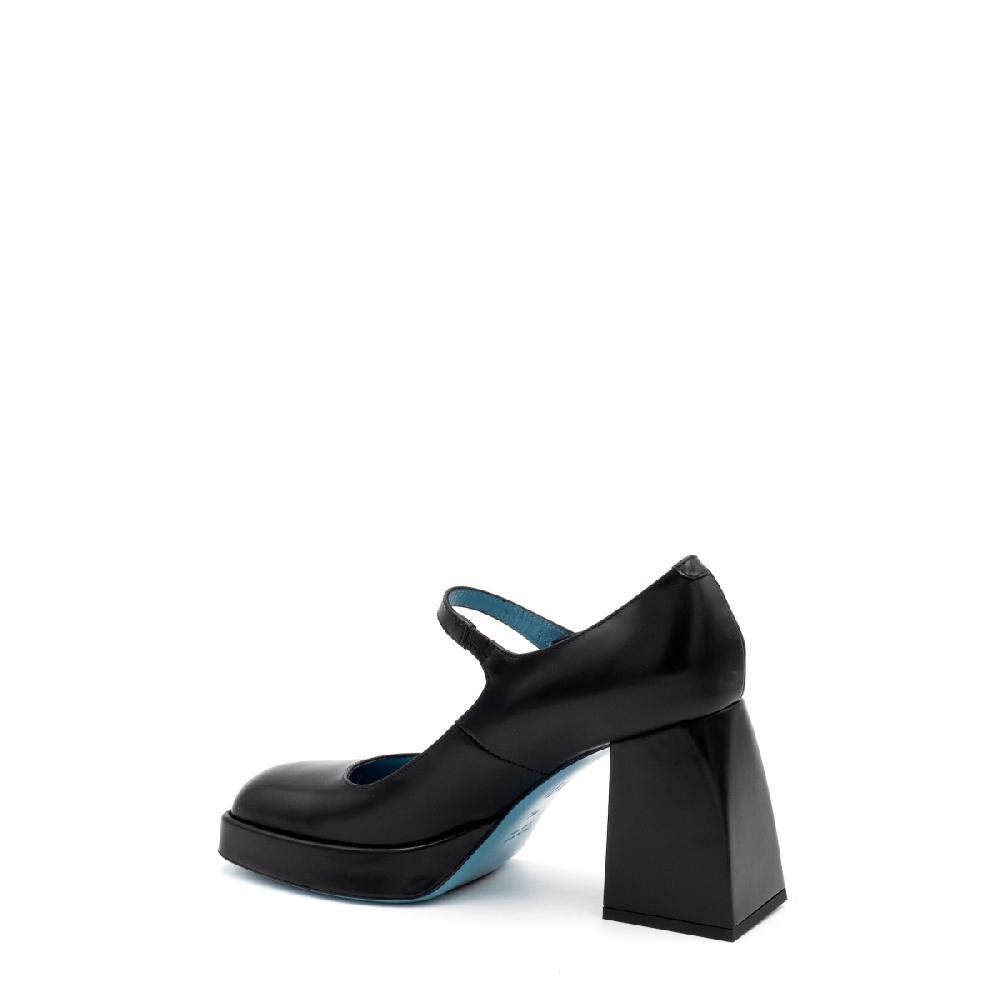 Amalfi by rangoni Scarpe maryjane plateau Piuma nere Saldi