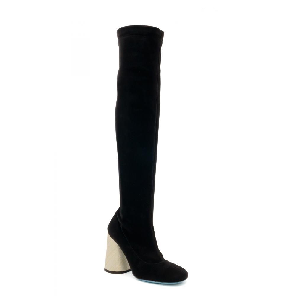 Amalfi by rangoni Stivale cuissard Tracy nero Offerte