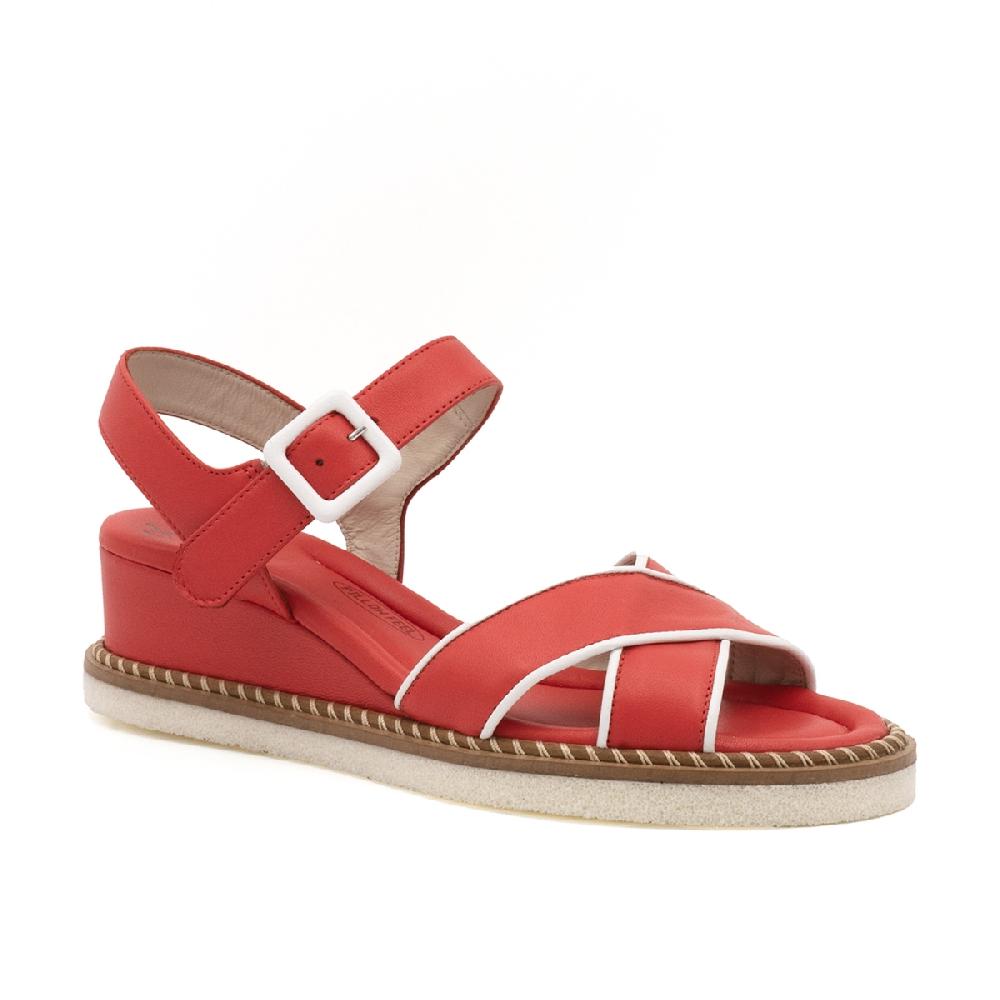 Amalfi by rangoni Sandalo espadrille Montecarlo corallo Offerta