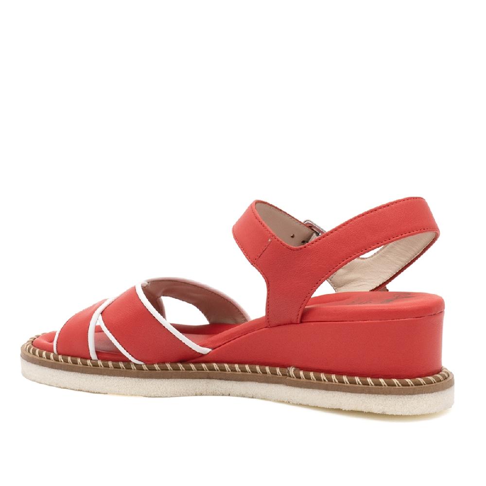 Amalfi by rangoni Sandalo espadrille Montecarlo corallo Offerta