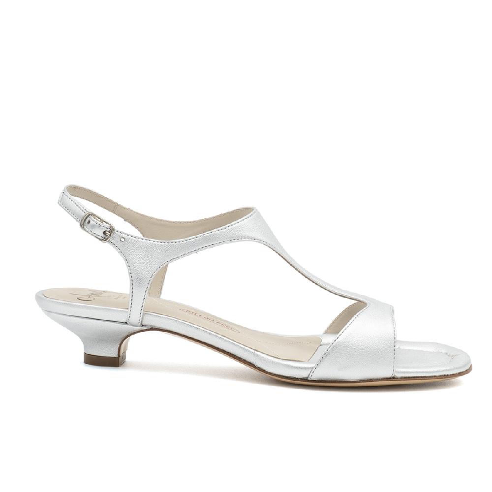 Amalfi by rangoni Sandalo Damasco argento Online