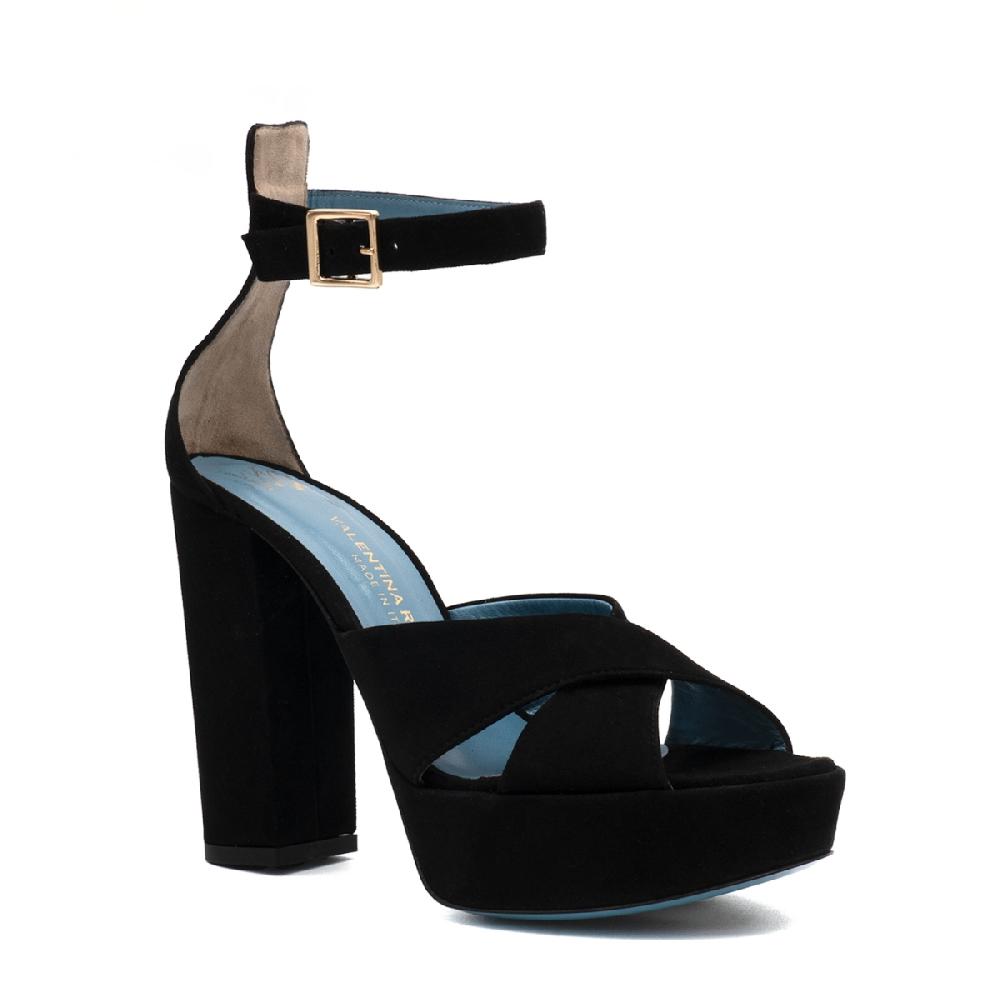 Amalfi by rangoni Sandalo platform Migliore nero In Linea