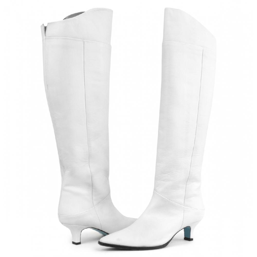 Amalfi by rangoni Stivale cuissard Drupi white Pezzi Unici