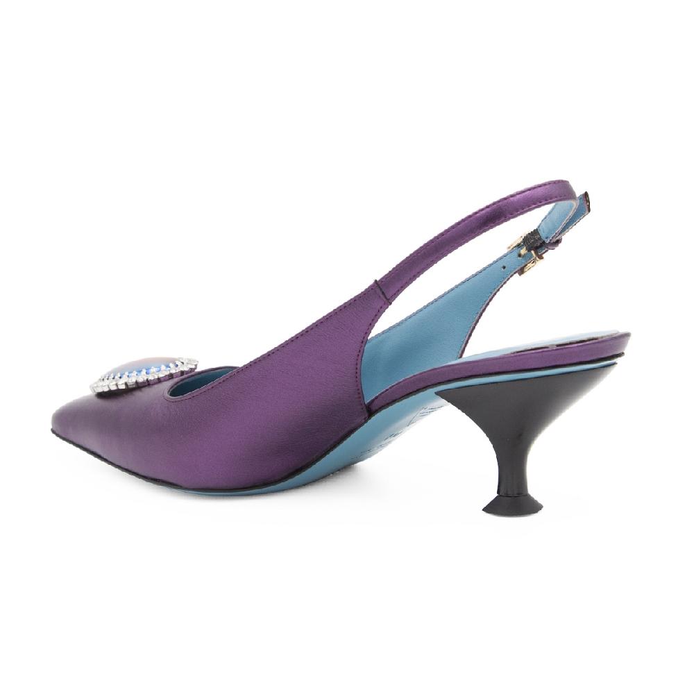 Amalfi by rangoni Décolleté Docile viola Outlet
