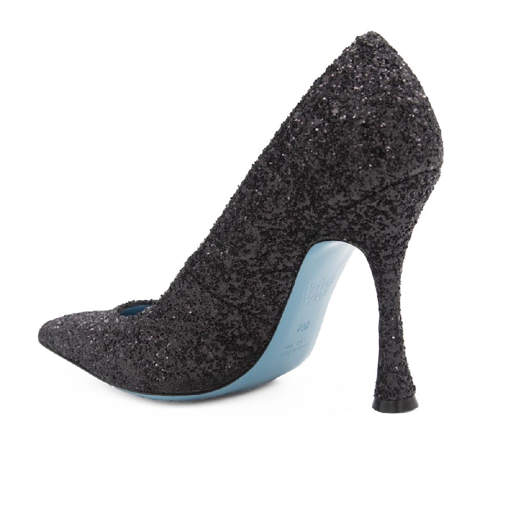 Amalfi by rangoni Décolleté Semplice in glitter nero Negozio
