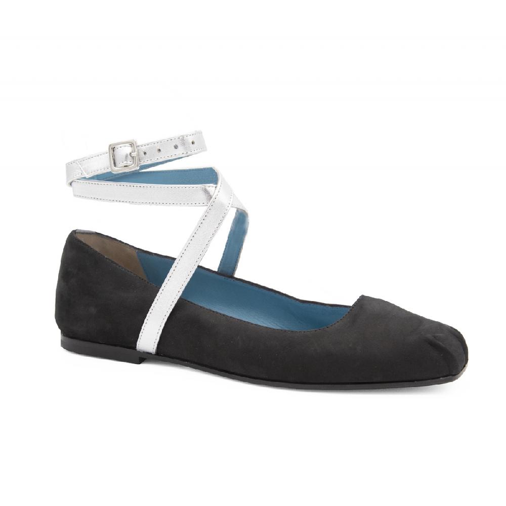 Amalfi by rangoni Ballerina Birba black 2025