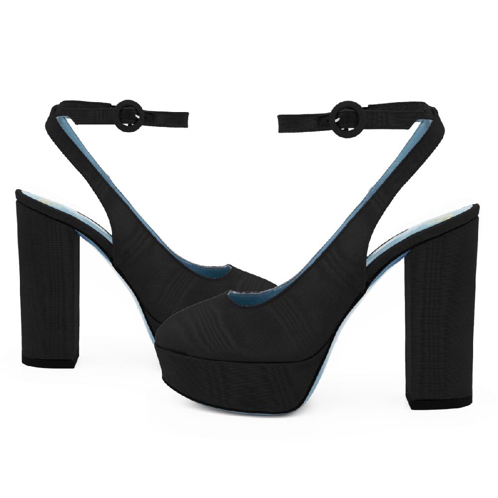 Amalfi by rangoni Platform Mirto black Vendita