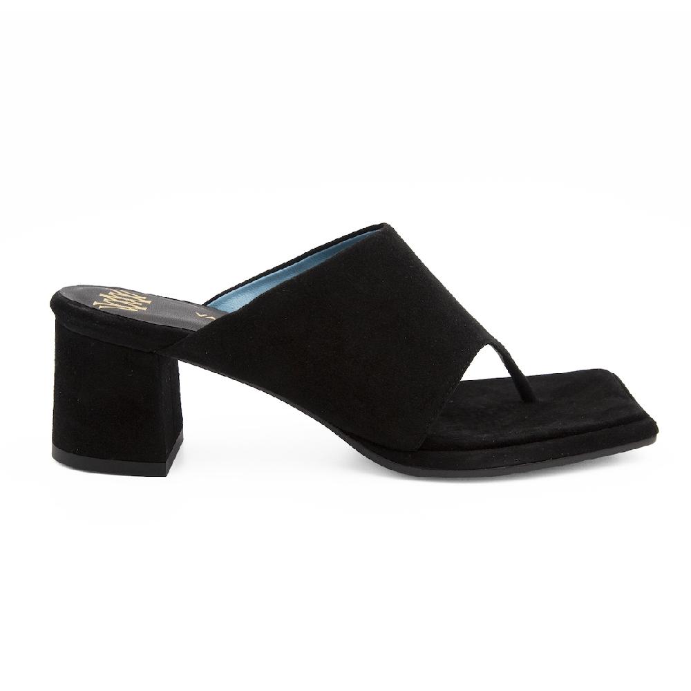 Amalfi by rangoni Mule infradito Desiderio nero Promozione