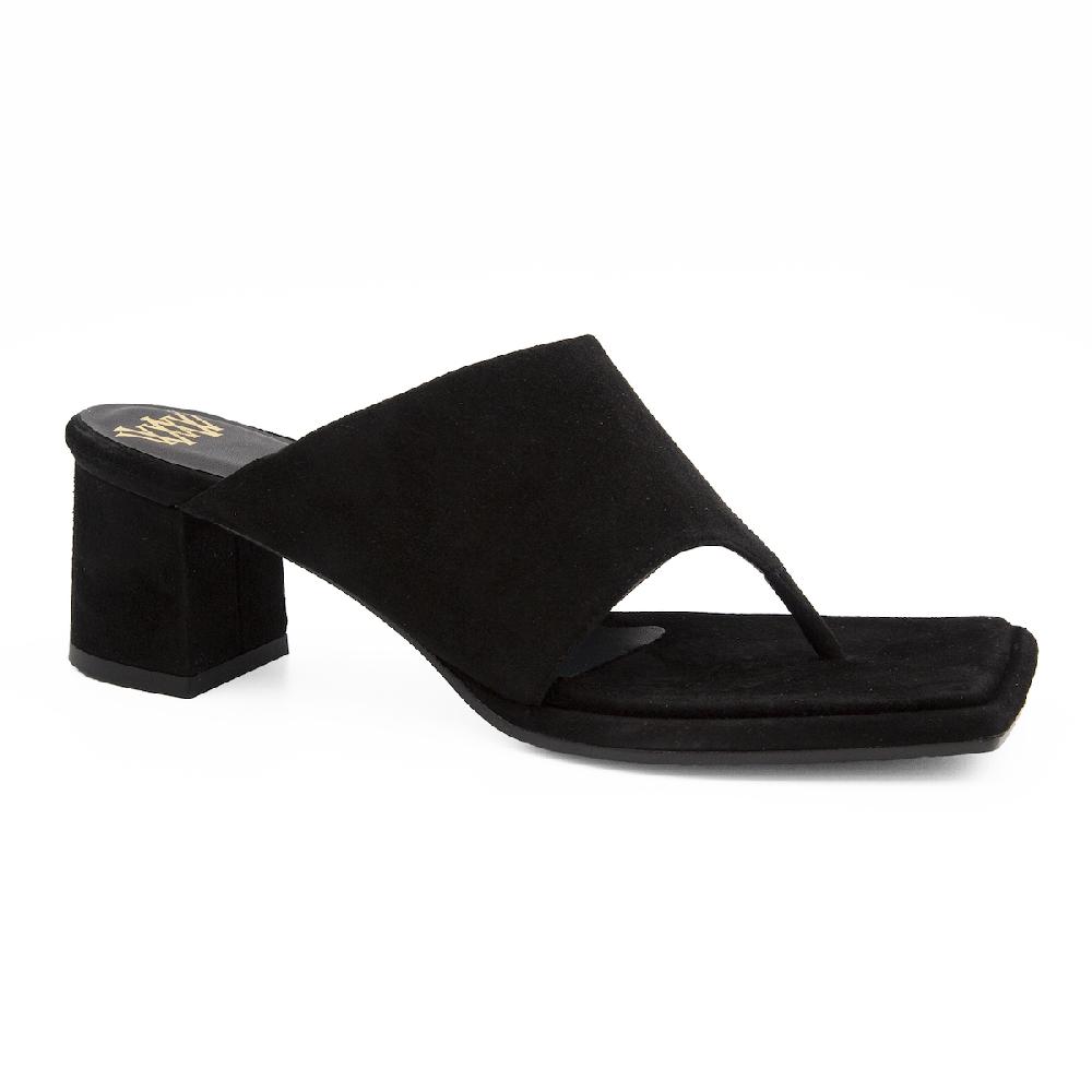 Amalfi by rangoni Mule infradito Desiderio nero Promozione