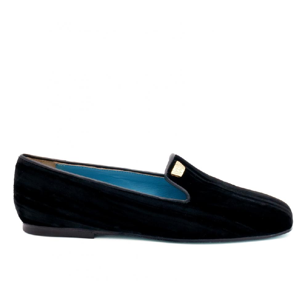 Amalfi by rangoni Ballerina Babbuccia nera Pezzi Unici
