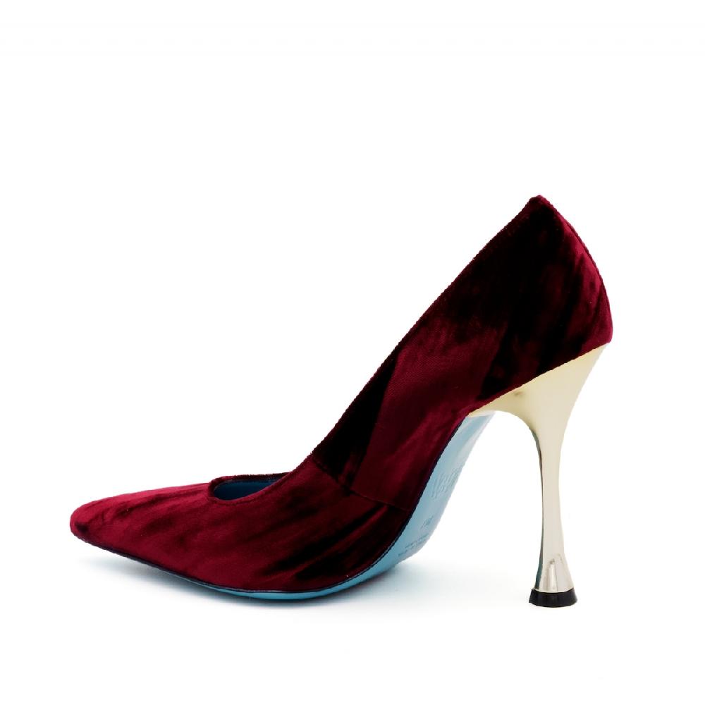 Amalfi by rangoni Décolleté Simply in velluto rosso Qualità Garantita