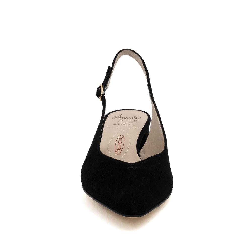 Amalfi by rangoni Slingback Panarea nere Vendita Calda