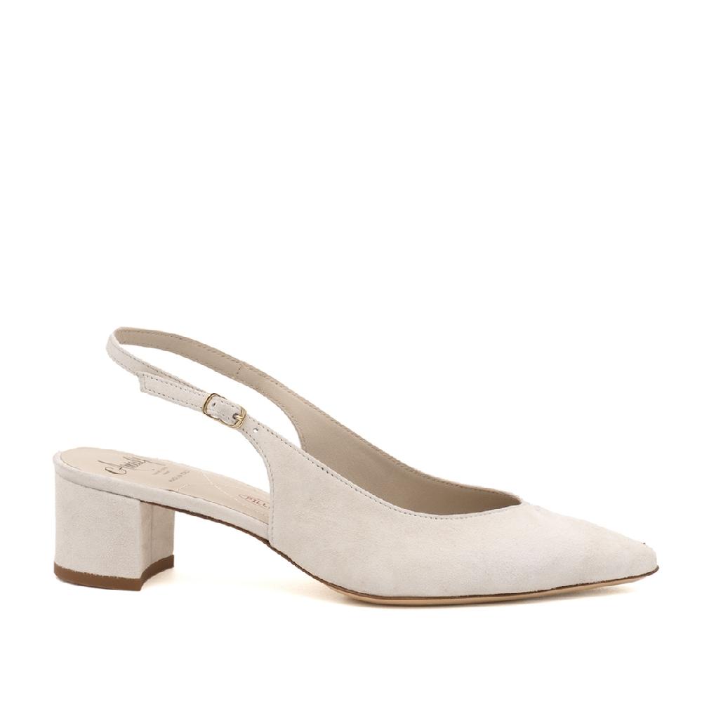 Amalfi by rangoni Slingback Panarea bianche Vendita Economica