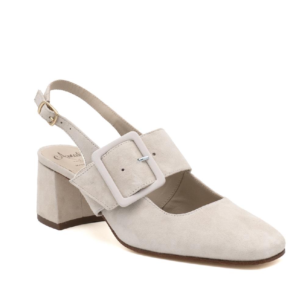 Amalfi by rangoni Slingback Selva bianche In Saldo