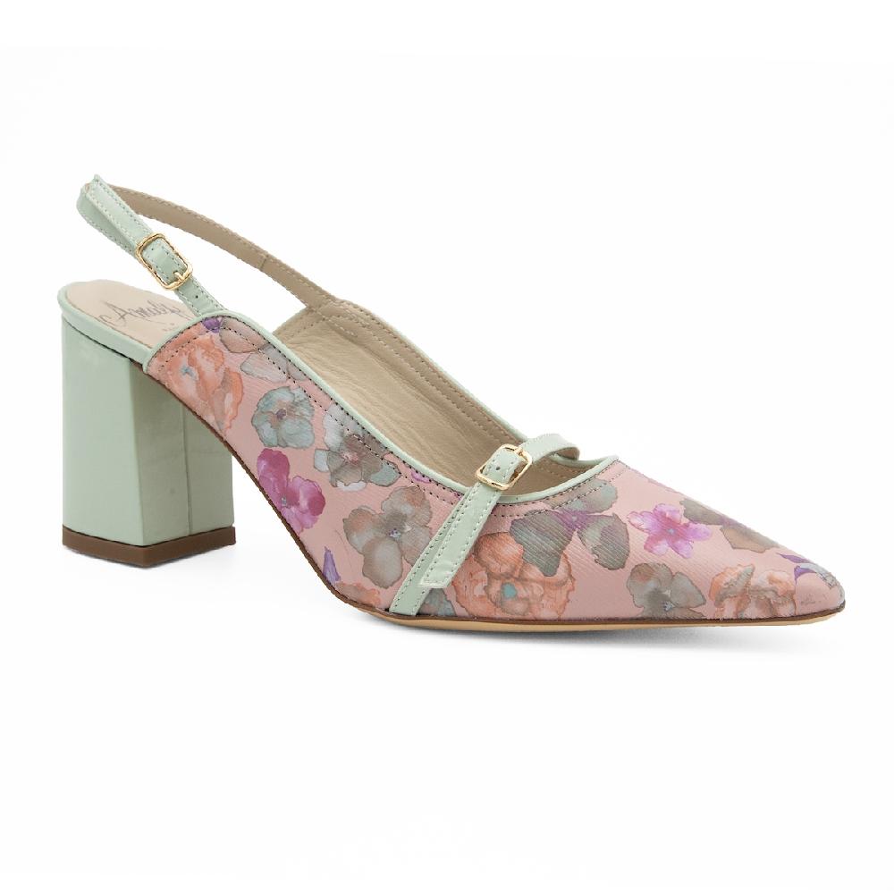 Amalfi by rangoni Décolleté Ibisco verde Novità