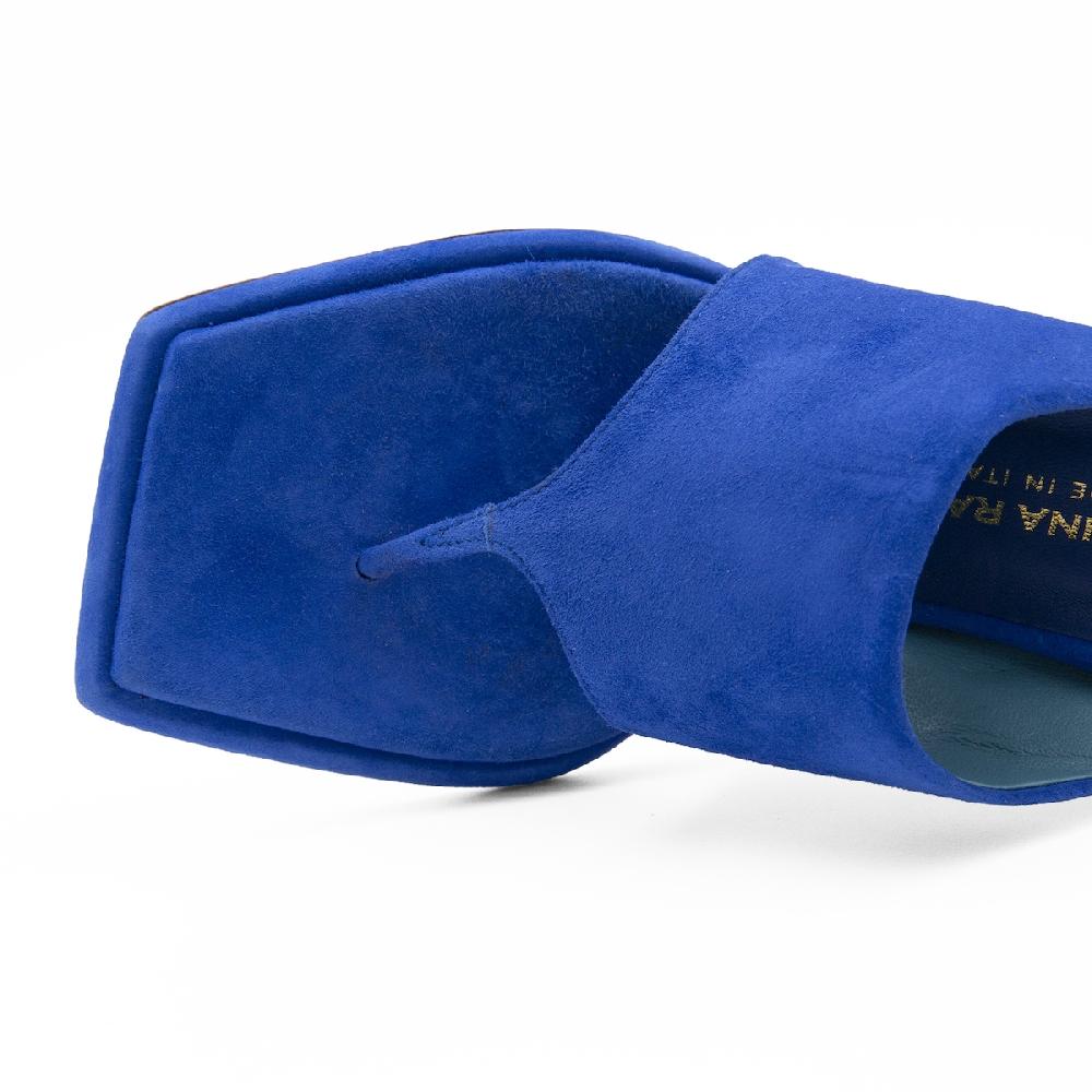 Amalfi by rangoni Mule infradito Desiderio blu I Più Venduti
