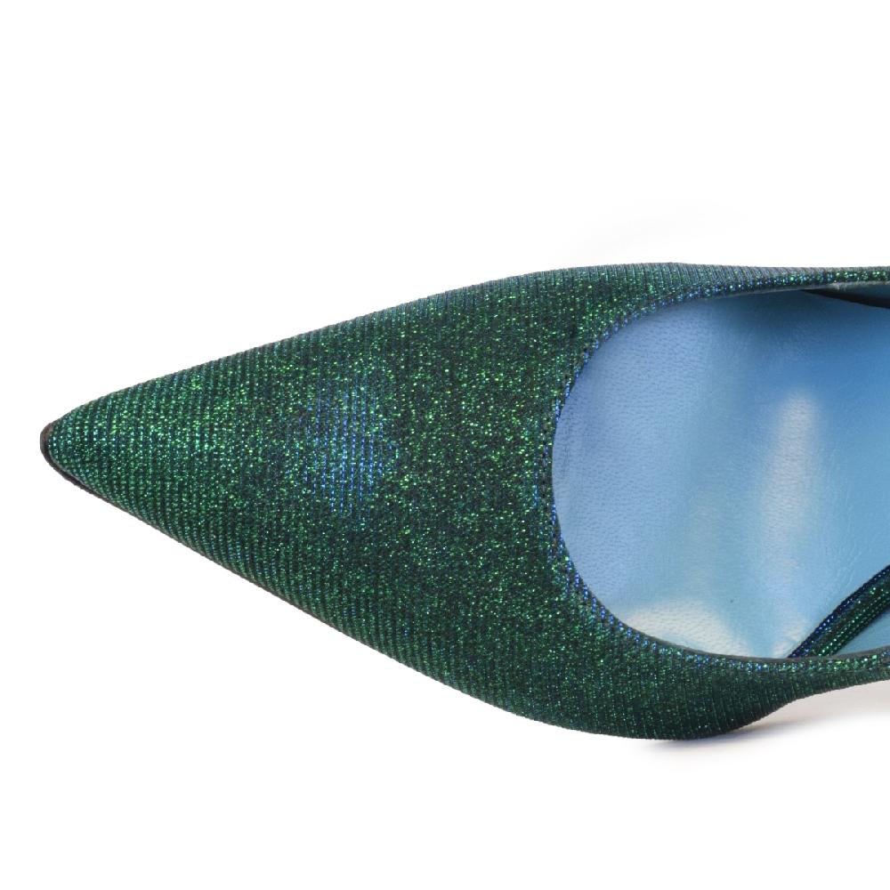 Amalfi by rangoni Décolleté Simply Emerald Glitter Super sconto