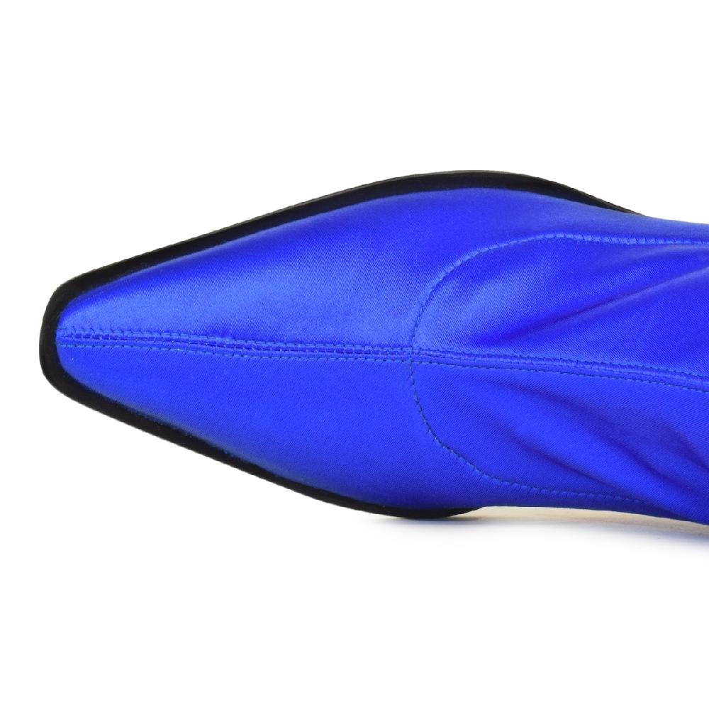 Amalfi by rangoni Stivale cuissard Dolores blu Vendita